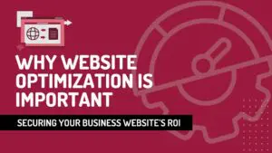 why website optimization is important