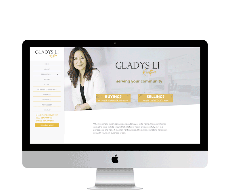 custom real estate website