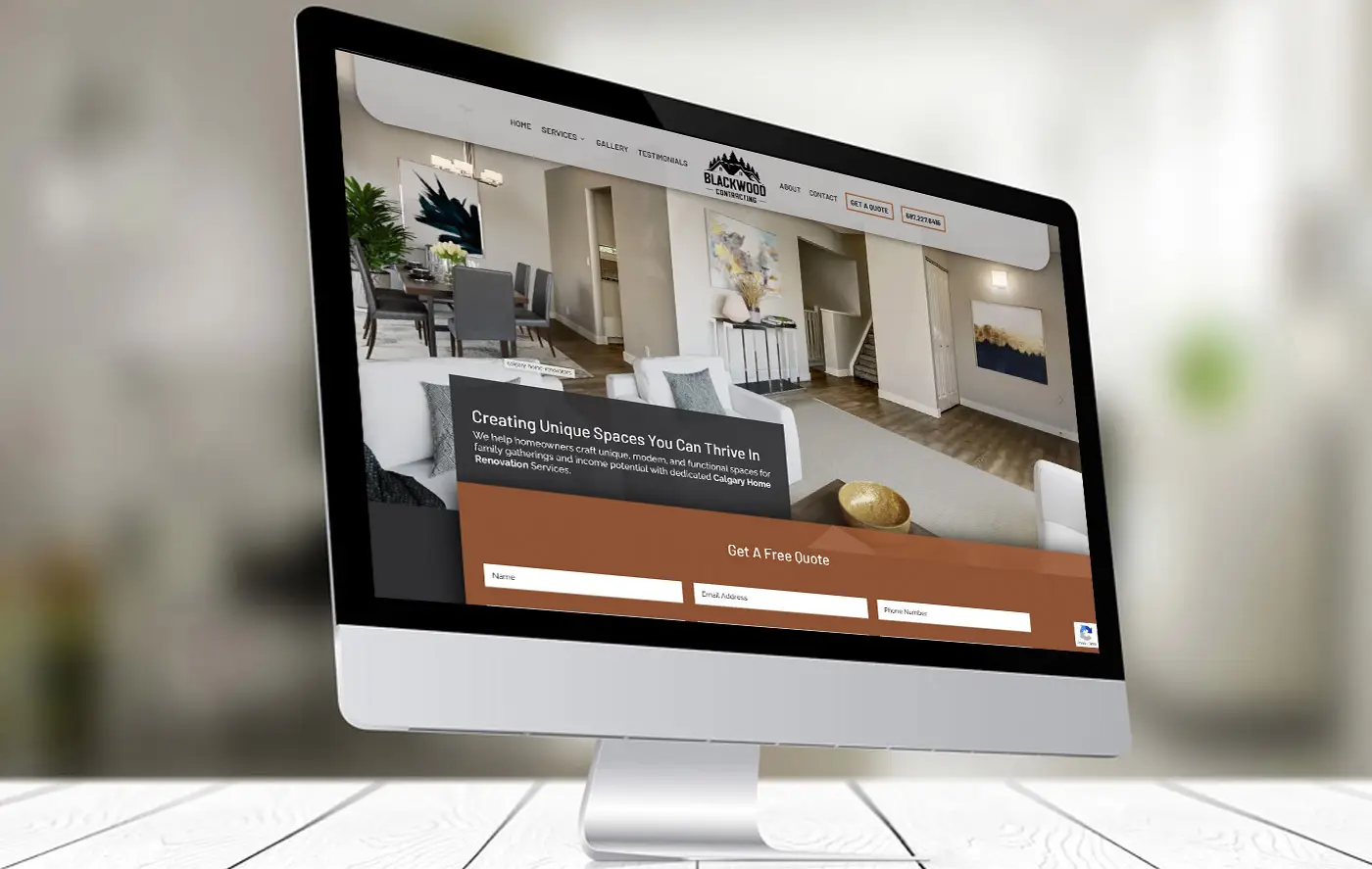 website development in airdrie